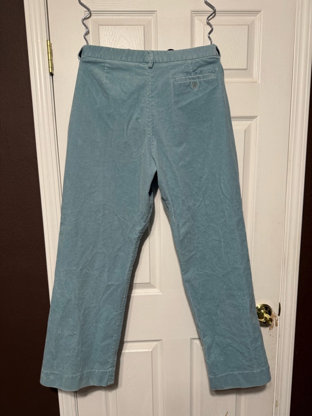 Ralph Lauren Women's Corduroy Pants in Dusty Teal